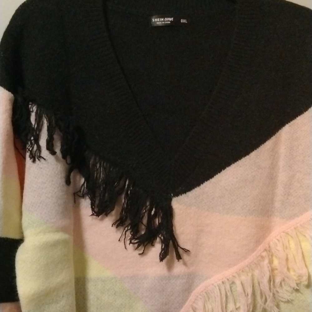 V neck sweater